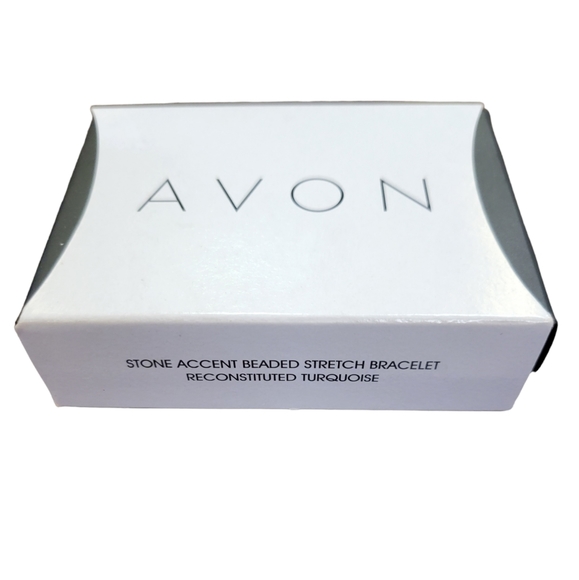 Avon Stone Accent Beaded Stretch Bracelet - Picture 3 of 3